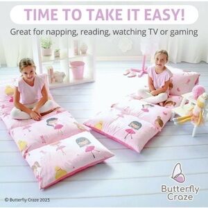 Butterfly Craze Bed Floor Lounge Cover